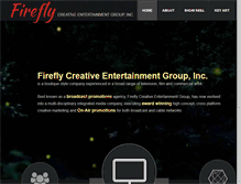 Tablet Screenshot of fireflycreative.tv