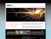 Tablet Screenshot of fireflycreative.co.uk